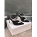 Manolo Blahnik Lurum Crystal 90mm Mules In Black Satin Manolo Blahnik Lurum Crystal 90mm Mules In Black Satin