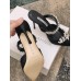 Manolo Blahnik Lurum Crystal 90mm Mules In Black Satin Manolo Blahnik Lurum Crystal 90mm Mules In Black Satin