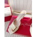 Roger Vivier Trompette Metal Buckle Mules in White Patent Leather Roger Vivier Trompette Metal Buckle Mules in White Patent Leather