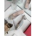 Roger Vivier Belle Vivier Metal Buckle Mules in Blue Patent Leather Roger Vivier Belle Vivier Metal Buckle Mules in Blue Patent Leather