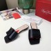 Roger Vivier Covered Buckle Mules in Black Leather Roger Vivier Covered Buckle Mules in Black Leather