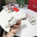 Roger Vivier Covered Buckle Mules in White Leather Roger Vivier Covered Buckle Mules in White Leather