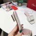 Roger Vivier Covered Buckle Mules in White Leather Roger Vivier Covered Buckle Mules in White Leather