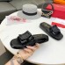 Roger Vivier Vivier Slide Covered Buckle Mules in Black Patent Leather