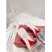 Roger Vivier Cube Strass Heel Mules in Silver Metallic Leather