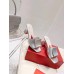 Roger Vivier Cube Strass Heel Mules in Silver Metallic Leather