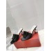 Roger Vivier Cube Strass Heel Mules in Black Satin