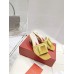Roger Vivier Cube Strass Heel Mules in Yellow Velvet Roger Vivier Cube Strass Heel Mules in Yellow Velvet