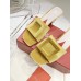 Roger Vivier Cube Strass Heel Mules in Yellow Velvet Roger Vivier Cube Strass Heel Mules in Yellow Velvet