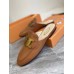 Tod's Women's Mules In Tan Smooth Calfskin Tod's Women's Mules In Tan Smooth Calfskin