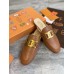 Tod's Women's Mules In Tan Smooth Calfskin Tod's Women's Mules In Tan Smooth Calfskin