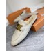 Tod's Women's Mules In White Smooth Calfskin Tod's Women's Mules In White Smooth Calfskin