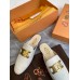 Tod's Women's Mules In White Smooth Calfskin Tod's Women's Mules In White Smooth Calfskin