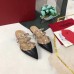 Valentino Rockstud Flat Mules In Black Leather Valentino Rockstud Flat Mules In Black Leather