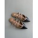 Valentino Rockstud Flat Mules In Black Patent Leather Valentino Rockstud Flat Mules In Black Patent Leather