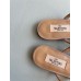 Valentino Rockstud Flat Mules In Opal-grey Patent Leather Valentino Rockstud Flat Mules In Opal-grey Patent Leather