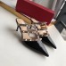 Valentino Rockstud Mules 50mm In Black Patent Calfskin Valentino Rockstud Mules 50mm In Black Patent Calfskin