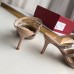 Valentino Rockstud Mules 50mm In Nude Patent Calfskin Valentino Rockstud Mules 50mm In Nude Patent Calfskin