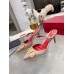 Valentino VLogo Mules 75mm In Poudre Lambskin Valentino VLogo Mules 75mm In Poudre Lambskin