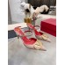 Valentino VLogo Mules 75mm In Poudre Lambskin Valentino VLogo Mules 75mm In Poudre Lambskin