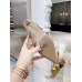 Valentino Roman Stud Mules 65mm In Rose Cannelle Calfskin