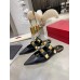 Valentino Roman Stud Flat Mules In Black Leather Valentino Roman Stud Flat Mules In Black Leather
