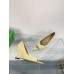 Bottega Veneta Punta Pumps in Beige Crocodile Embossed Calfskin Bottega Veneta Punta Pumps in Beige Crocodile Embossed Calfskin