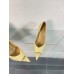 Bottega Veneta Punta Pumps in Beige Crocodile Embossed Calfskin Bottega Veneta Punta Pumps in Beige Crocodile Embossed Calfskin