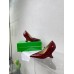 Bottega Veneta Punta Pumps in Red Crocodile Embossed Calfskin Bottega Veneta Punta Pumps in Red Crocodile Embossed Calfskin