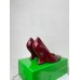 Bottega Veneta Punta Pumps in Red Crocodile Embossed Calfskin Bottega Veneta Punta Pumps in Red Crocodile Embossed Calfskin