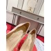 Christian Louboutin Lipchick Pumps 100mm In Nude Patent Leather