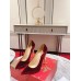 Christian Louboutin Lipchick Pumps 100mm In Red Velvet Christian Louboutin Lipchick Pumps 100mm In Red Velvet