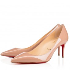 Christian Louboutin Nude Patent Kate 70mm Pumps Christian Louboutin Nude Patent Kate 70mm Pumps