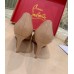 Christian Louboutin Nude Patent Kate 70mm Pumps