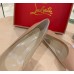 Christian Louboutin Nude Patent Kate 70mm Pumps