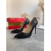 Christian Louboutin Pigalle Spikes 120mm Pumps In Black Lambskin Christian Louboutin Pigalle Spikes 120mm Pumps In Black Lambskin
