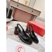 Christian Louboutin So Jane Sling Pumps 50mm In Black Patent Leather