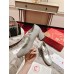 Christian Louboutin Miss Jane Pumps 55mm In Silver Glitter Leather
