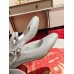 Christian Louboutin Miss Jane Pumps 55mm In Silver Glitter Leather