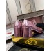 Christian Louboutin Miss Jane Pumps 55mm In Pink Iridescent Leather Christian Louboutin Miss Jane Pumps 55mm In Pink Iridescent Leather