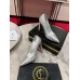 Christian Louboutin Condora Spikes 100mm Pumps in Silver Lambskin Christian Louboutin Condora Spikes 100mm Pumps in Silver Lambskin