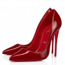 Christian Louboutin So Kate Pumps 100mm in Red Vog Patent Leather Christian Louboutin So Kate Pumps 100mm in Red Vog Patent Leather