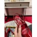 Christian Louboutin Condora Strap Pumps 100mm in Red Vog Patent Leather