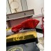 Christian Louboutin Condora Strap Pumps 100mm in Red Vog Patent Leather