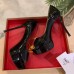 Christian Louboutin Black Patent Fetish Peep 130mm Pumps Christian Louboutin Black Patent Fetish Peep 130mm Pumps
