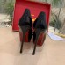 Christian Louboutin Black Patent Fetish Peep 130mm Pumps Christian Louboutin Black Patent Fetish Peep 130mm Pumps