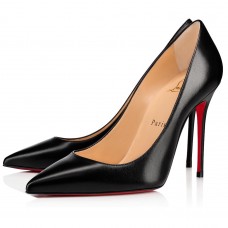 Christian Louboutin Black Lambskin Kate 100mm Pumps Christian Louboutin Black Lambskin Kate 100mm Pumps