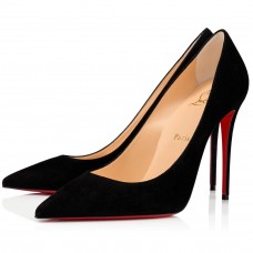 Christian Louboutin Black Suede Kate 100mm Pumps Christian Louboutin Black Suede Kate 100mm Pumps