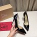 Christian Louboutin Black Patent Iriza 100mm Pumps Christian Louboutin Black Patent Iriza 100mm Pumps