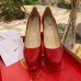 Christian Louboutin Red Patent Dirditta 130mm Pumps Christian Louboutin Red Patent Dirditta 130mm Pumps
